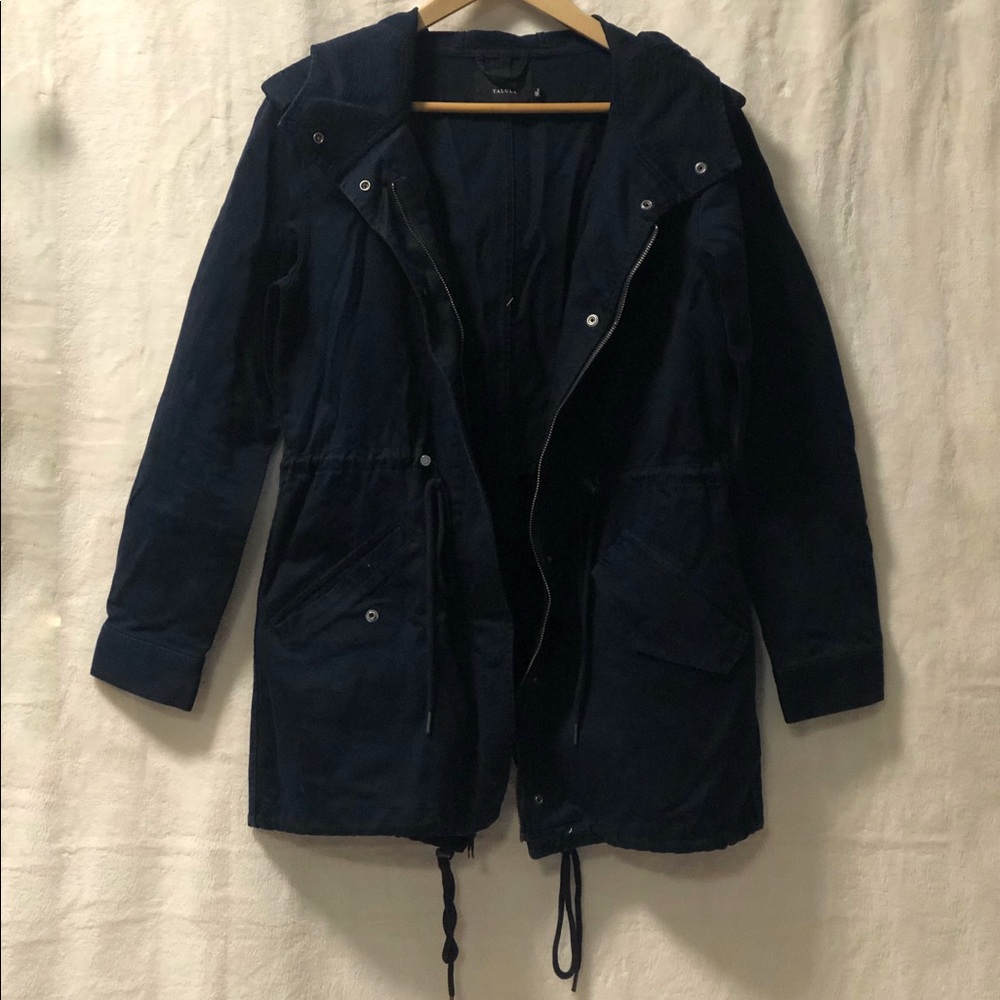 Talula velvet/suede military jacket